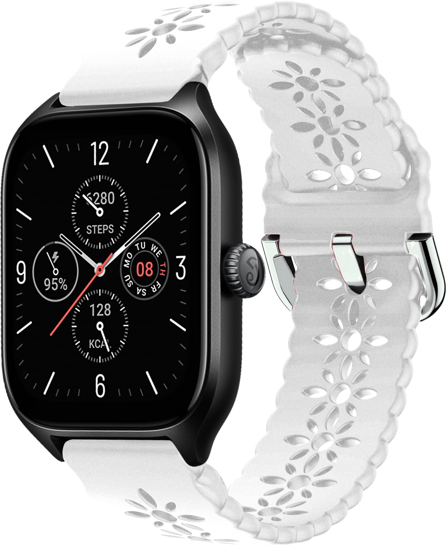 Ремешок Trase для Amazfit GTS 4/mini White (29561-29) Ремешок Trase для Amazfit GTS 4/mini White (29561-29)