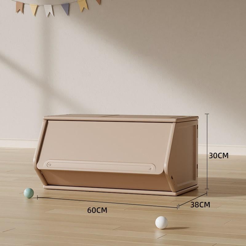 Ящик для игрушек с крышкой Lumpurini Tabita M модульный 60 см Коричневый (c8646073) - фото 10 Ящик для игрушек с крышкой Lumpurini Tabita M модульный 60 см Коричневый (c8646073) - фото 10