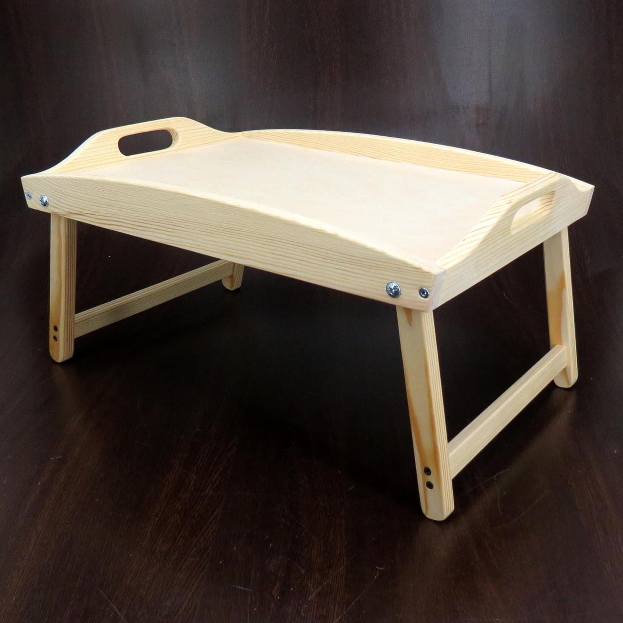 Столик-поднос для завтрака из дерева Алабама Бланже (СТП-002301)