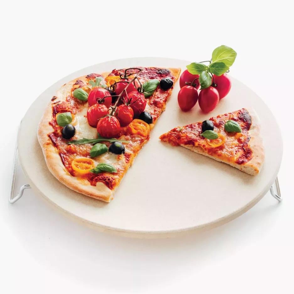 Камінь для піци DUKA PIZZA STONE 34 см Бежевий (1216013) - фото 2 Камінь для піци DUKA PIZZA STONE 34 см Бежевий (1216013) - фото 2