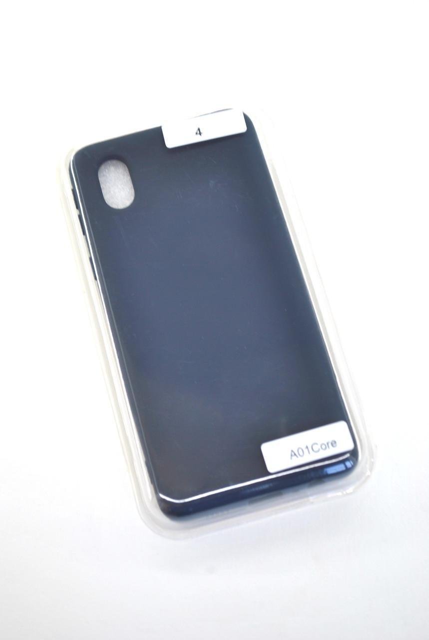 Чехол для телефона Samsung A01 Core/M01 Core Silicone FULL №4 Midnight blue (4you) - фото 1