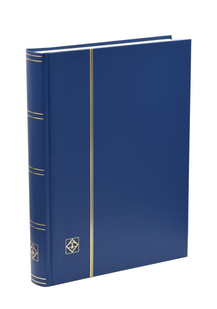 Альбом для марок Leuchtturm на 64 страницы BASIC Синий (А19593)
