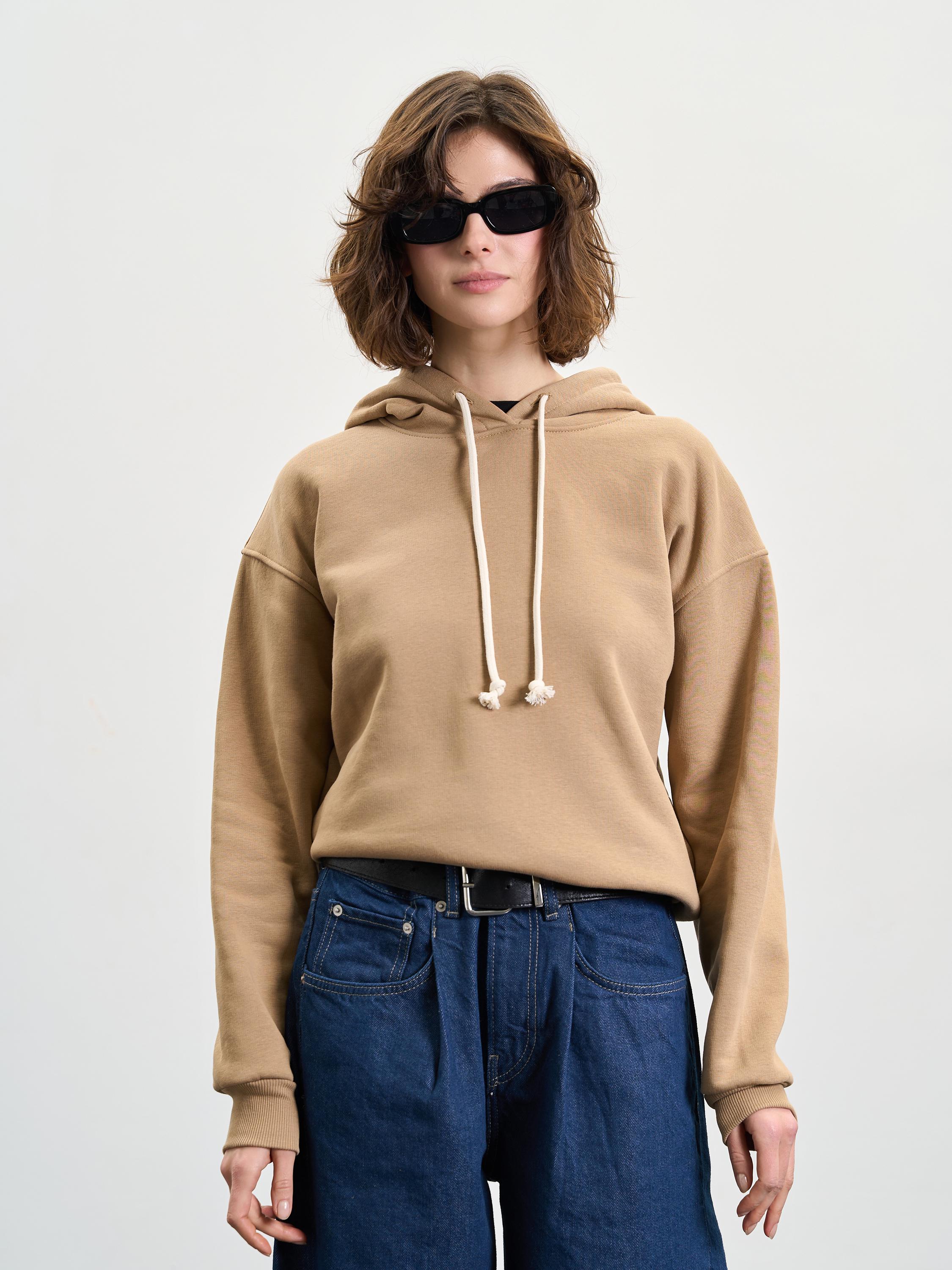 Худи женское утепленное ROZA 240410 2XL Тофи (4824005710605)