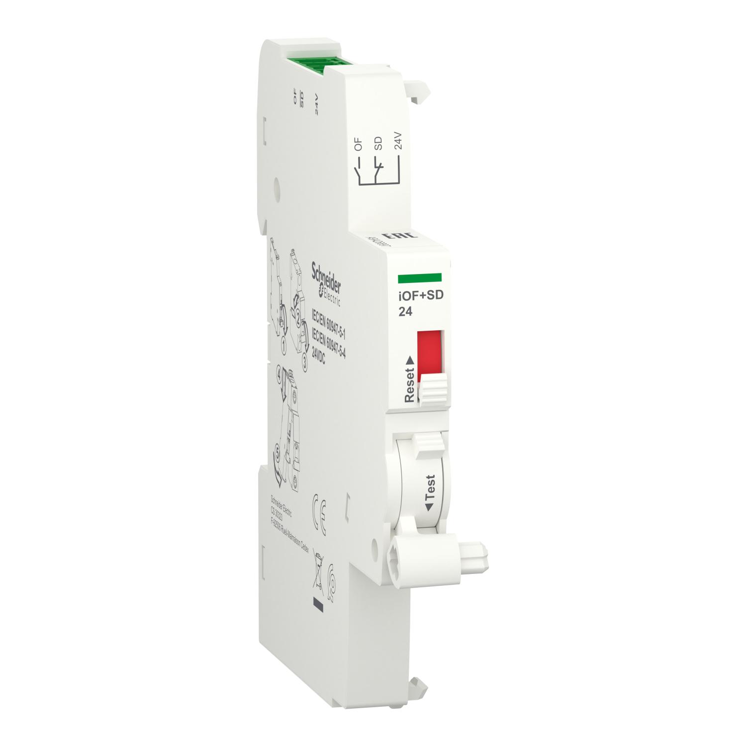 Допоміжний контакт Schneider Electric OF+SD24 1NO+1NC для iC60/iC40/iID (A9A26897)