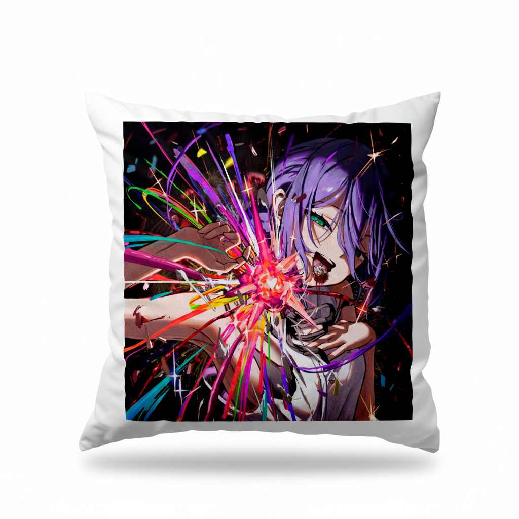 Декоративна подушка Reze Chainsaw Man 35х35 см (76543)