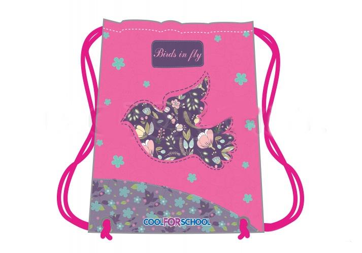 Сумка для обуви Cool for school Birds in Fly Розовый (CF85714)