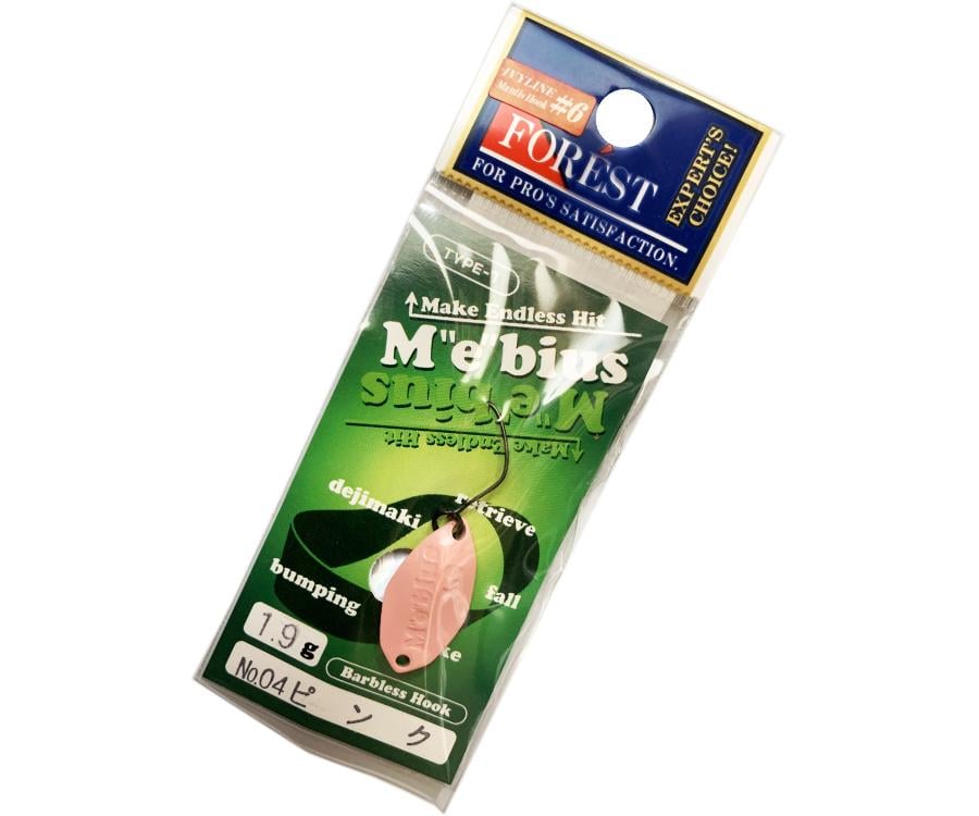 Блесна колеблющаяся Forest Mebius №04 1,9 г (9158) Блесна колеблющаяся Forest Mebius №04 1,9 г (9158)