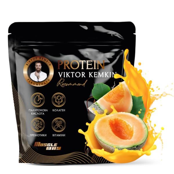 Протеиновый комплекс MuscleWay Viktor Kemkin 80% на 16 порций 500 г Дыня (21-125-pvk-mw-rs500.4)
