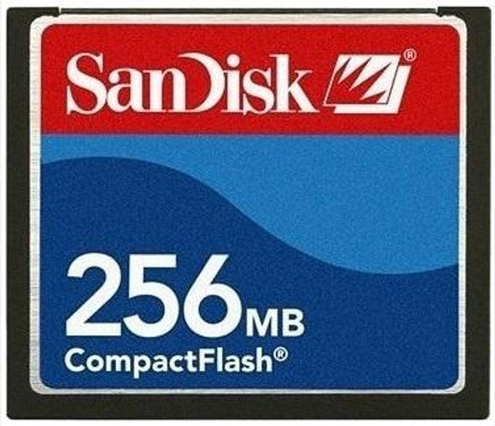 Карта пам'яті SanDisk Compact Flash CF 256 MB (23442508)