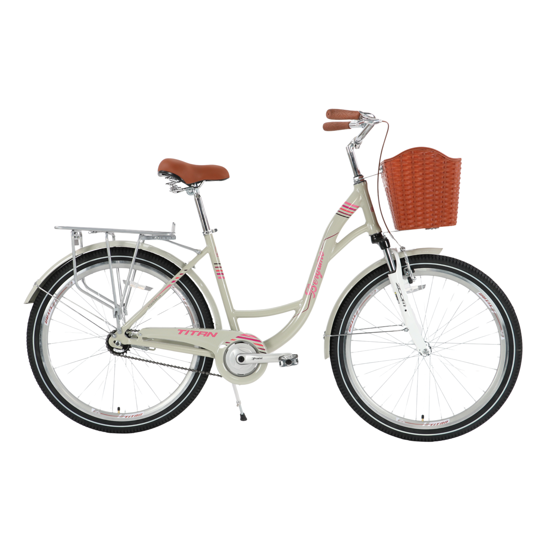 Велосипед Titan BERGAMO 26" 17" Сірий