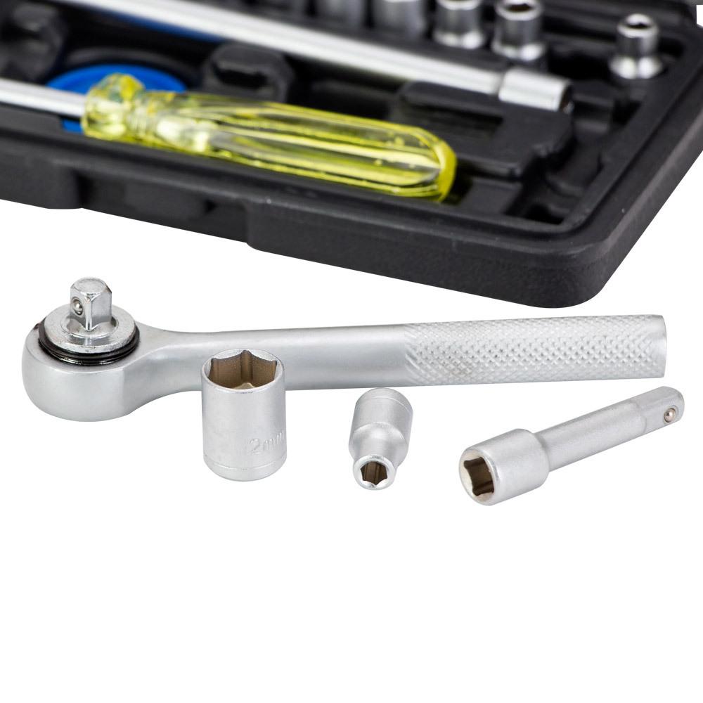 Набір насадок торцевих Grad в кейсі 1/4" 16 шт. (6003045) - фото 2