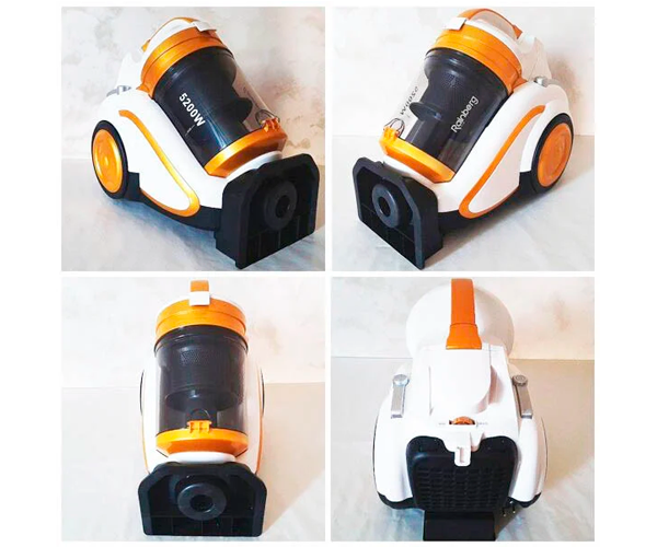 Пилосос колбовий Rainberg RB-658 без мішка 5 л 5200W Жовто-білий (RB-658_2501) - фото 4 Пилосос колбовий Rainberg RB-658 без мішка 5 л 5200W Жовто-білий (RB-658_2501) - фото 4