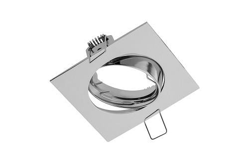 Світильник точковий GTV Porto-K OP-PRAN6-01 поворотний алюмінієвий квадратний Chrome (1310750638)