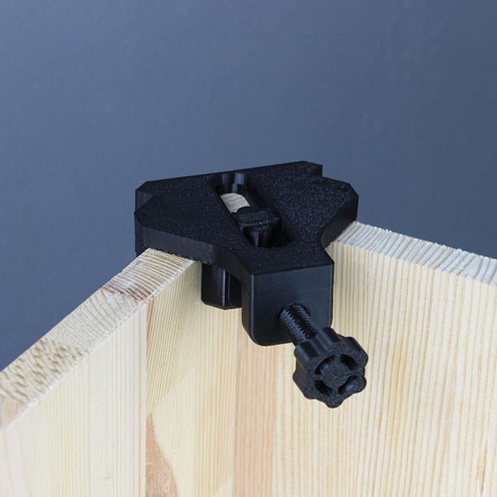 Затискач кутовий для збирання меблів (77410) - фото 2 Затискач кутовий для збирання меблів (77410) - фото 2