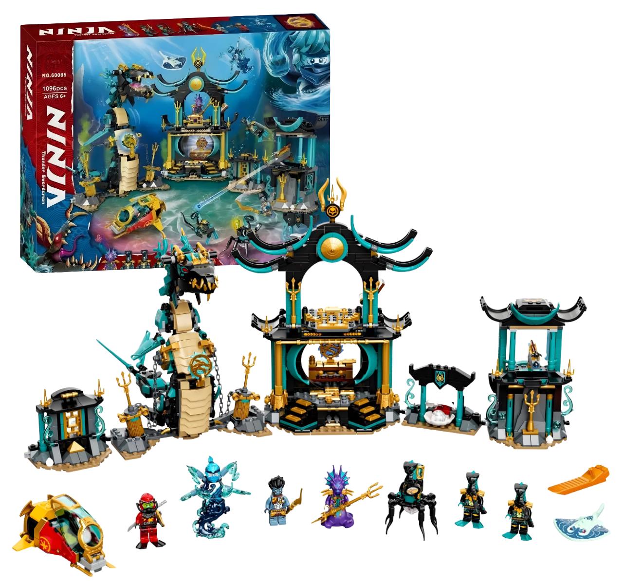 Конструктор Ninjago Храм Бескрайнего моря 1096 деталей (60085) - фото 3
