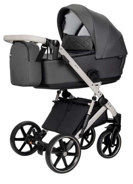 Коляска детская функциональная Velio Lux 2в1 Темно-серый