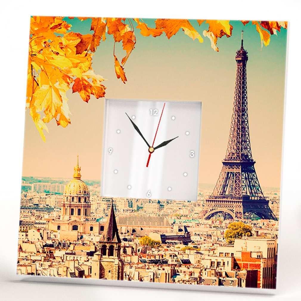 Часы настенные WonderCloud Париж 260x260 мм (C03031)