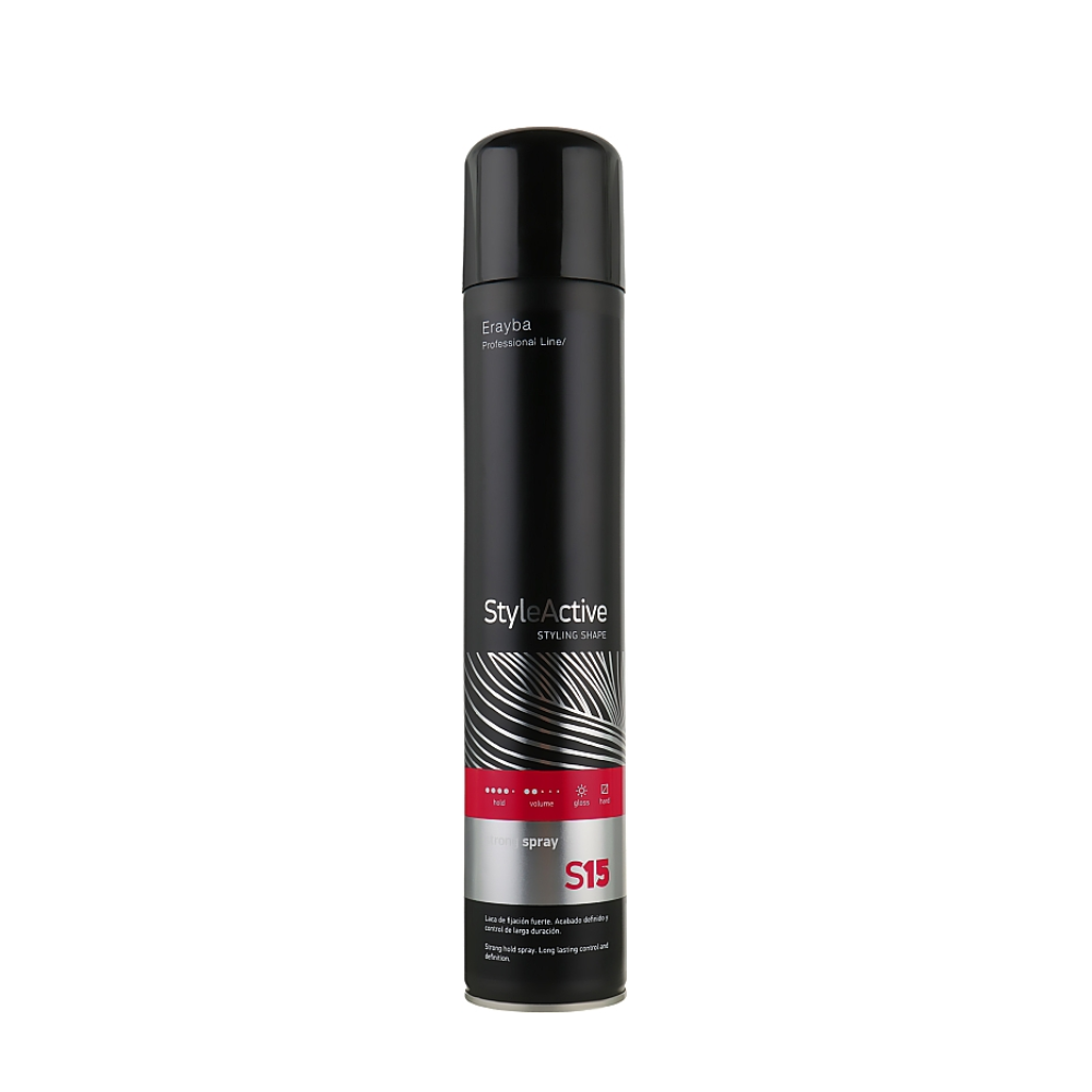 Лак для волосся сильної фіксації Erayba Extreme Spray S15 500 мл