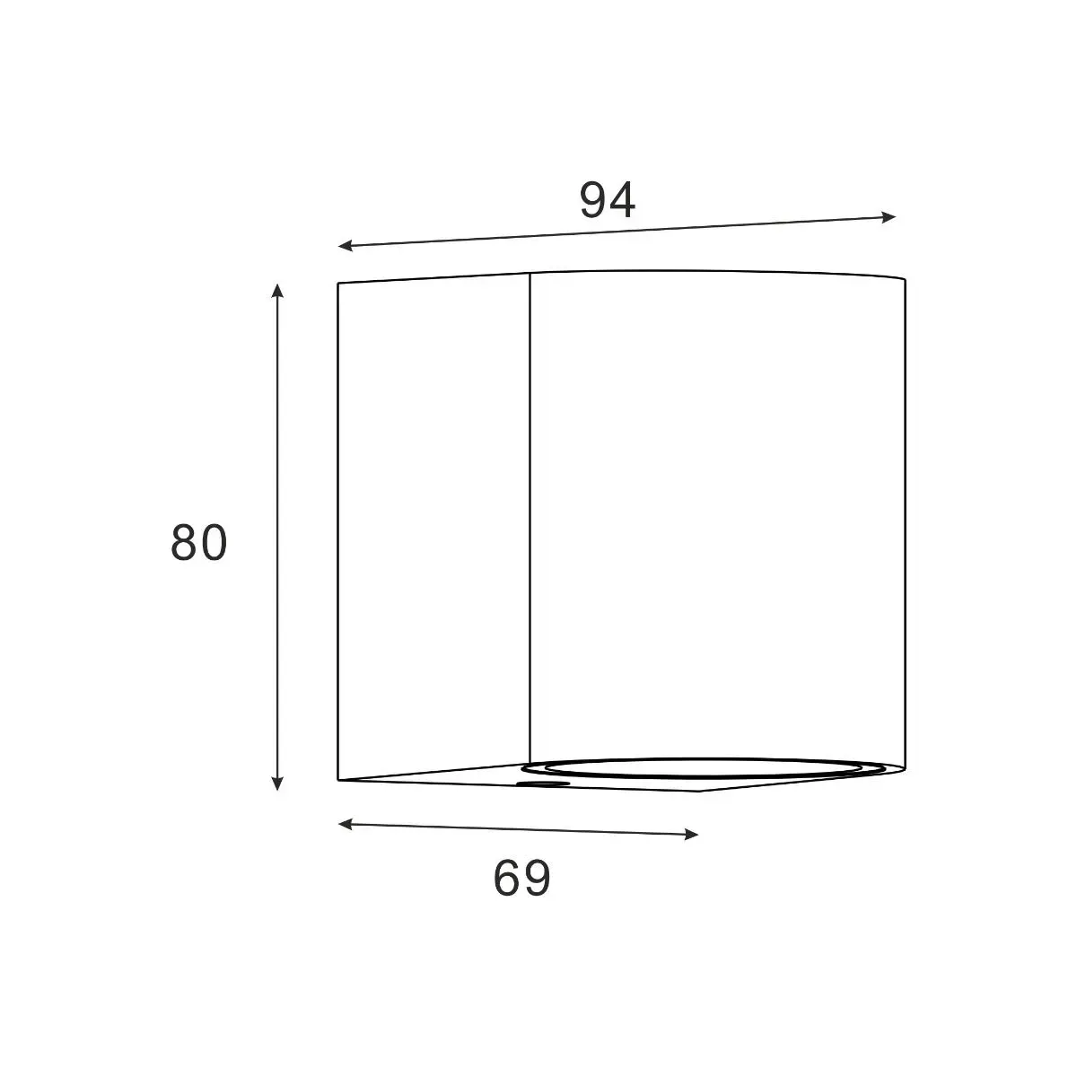 Вуличний світильник Zuma Line SJ20210-1W HARMONY - фото 2