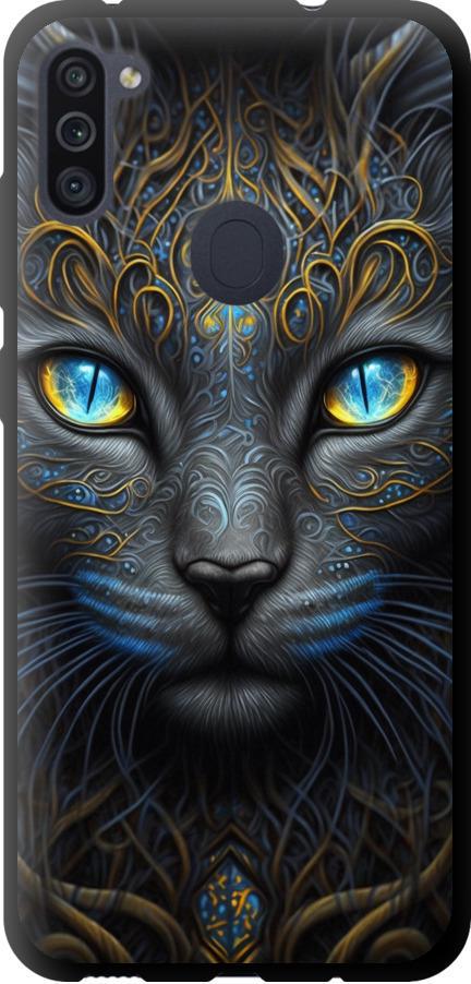 Чехол на Samsung Galaxy M11 M115F Кошка (5548b-1905-42517)