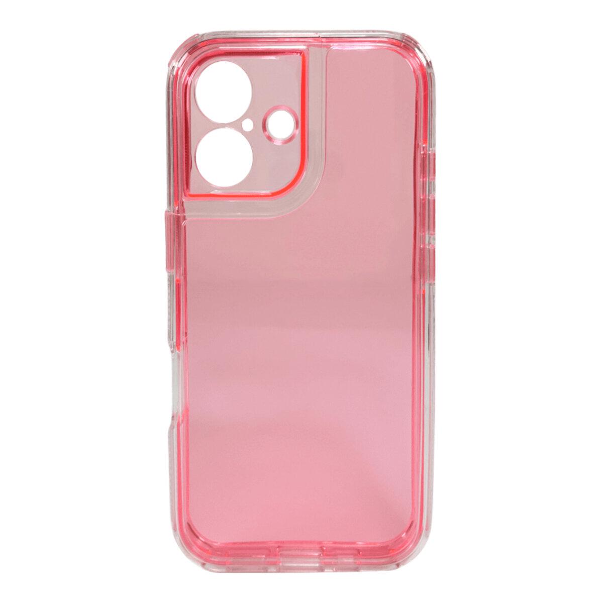 Противоударный чехол Space III для Apple iPhone 16 Rose Red