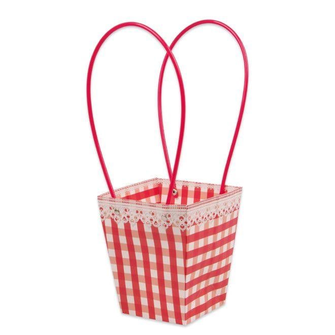 Набір паперових сумочок для квітів 39253 10 шт. Червоний (DR015595) Набір паперових сумочок для квітів 39253 10 шт. Червоний (DR015595)