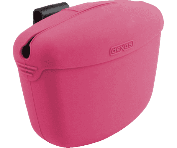 Контейнер для лакомств Dexas с клипсой на пояс Розовый (dx30741) - фото 1