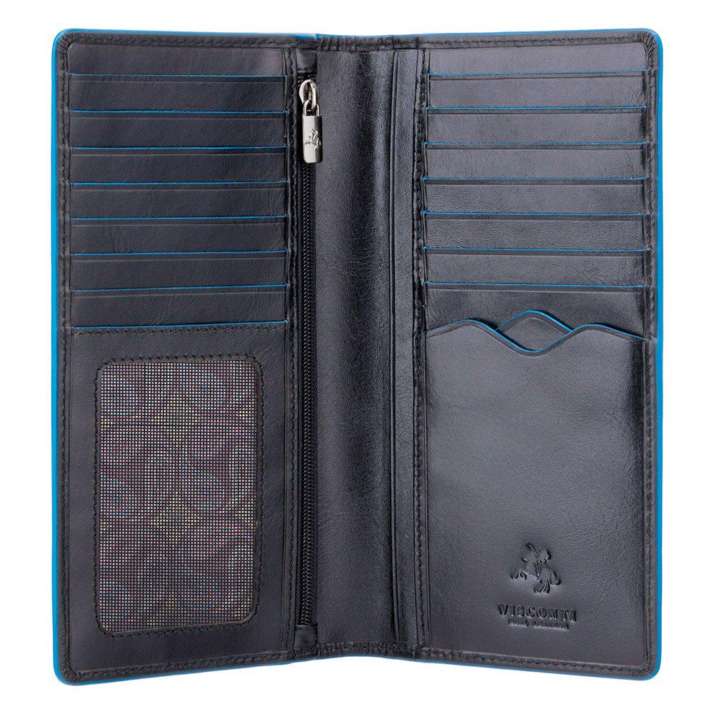 Гаманець чоловічий шкіряний Visconti ALP88 Jean-Paul з RFID Italian Black - фото 3