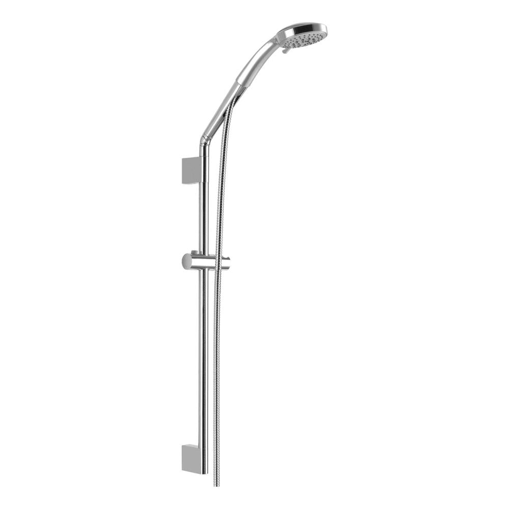 Душевой комплект Q-tap 007 QT007 со штангой Хром (110901)