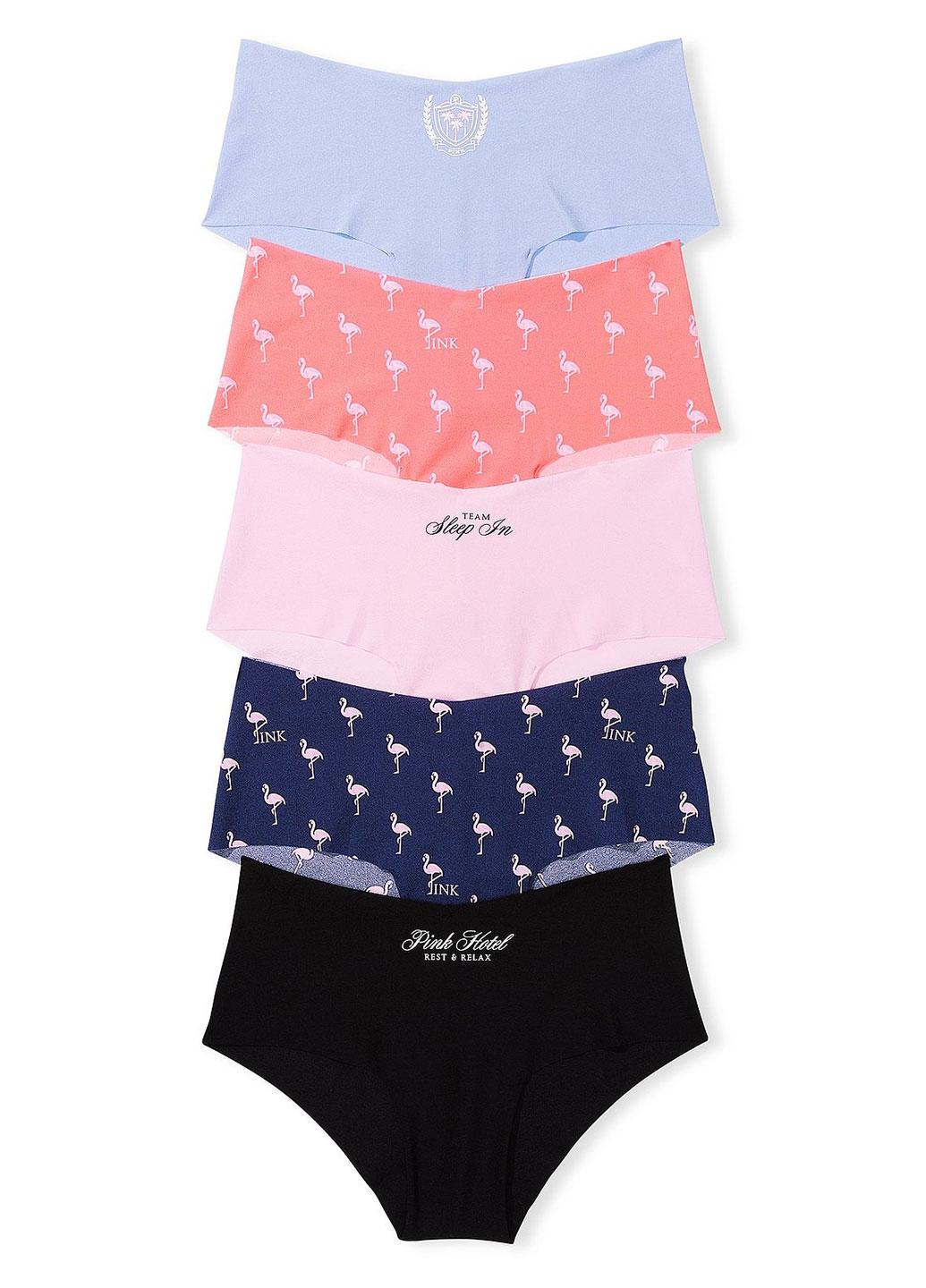 Набор трусиков Victoria's Secret XL 5 шт. Разноцветный (7040000416225QD7XL)