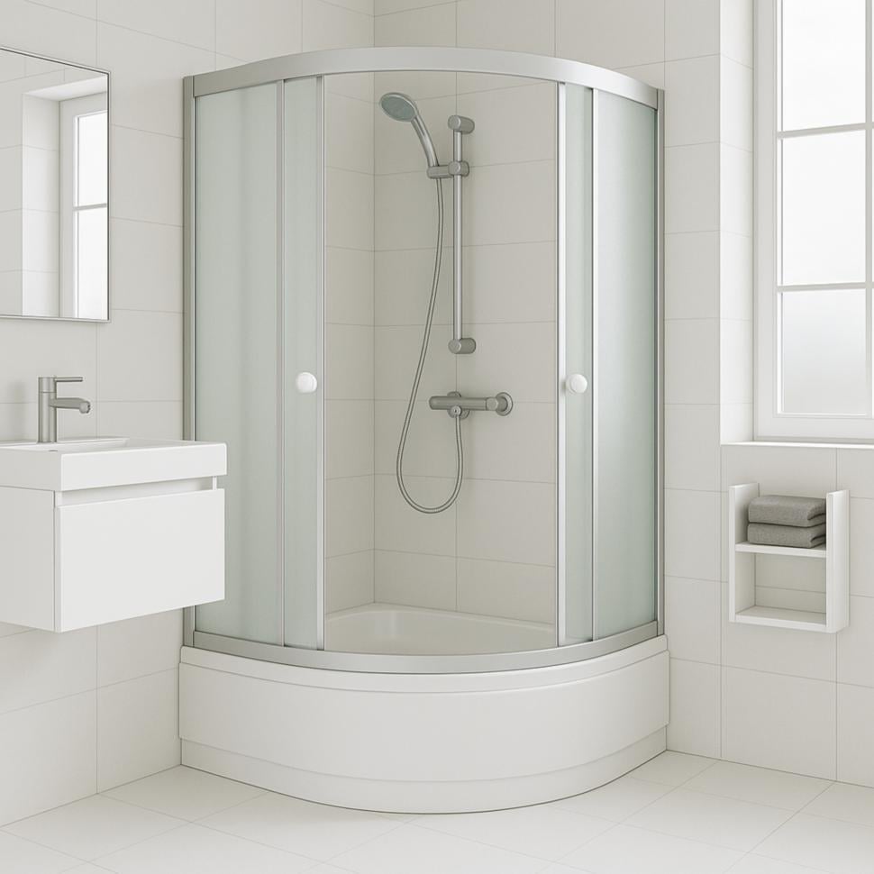 Душевая кабина KO&PO 80х80х195 см поддон 40 см стекло матовое (C14677) - фото 3 Душевая кабина KO&PO 80х80х195 см поддон 40 см стекло матовое (C14677) - фото 3