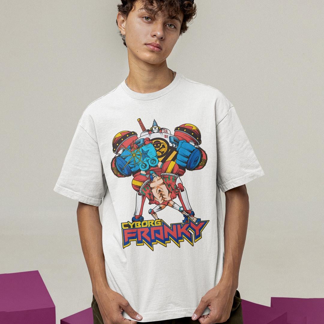 Футболка унисекс One Piece Cyborg Franky wht M Белый (0000023020)