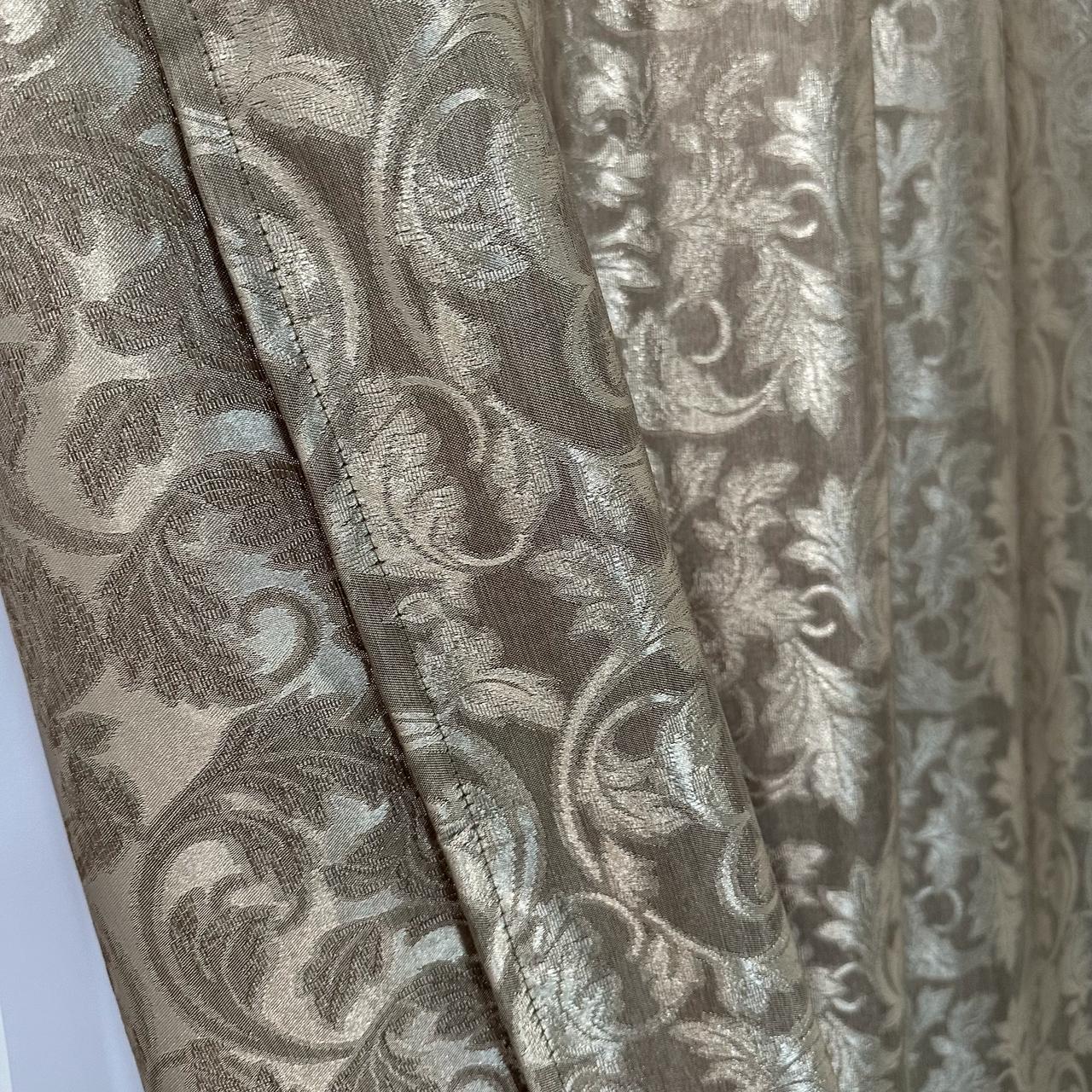 Штори Севілья жаккардові 1,5 х2,7 м 2 шт. Кавовий - фото 9 Штори Севілья жаккардові 1,5 х2,7 м 2 шт. Кавовий - фото 9