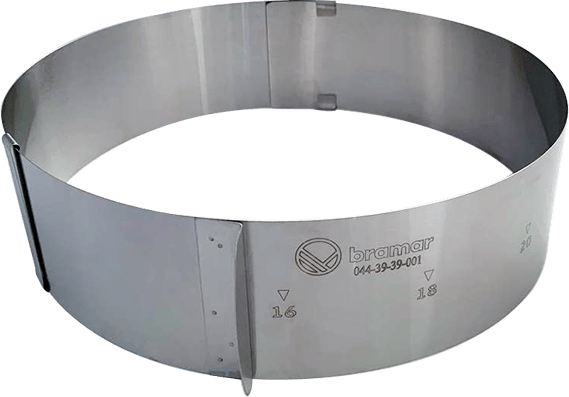 Форма раздвижная круглая Bramar Н 85 мм (krН85)