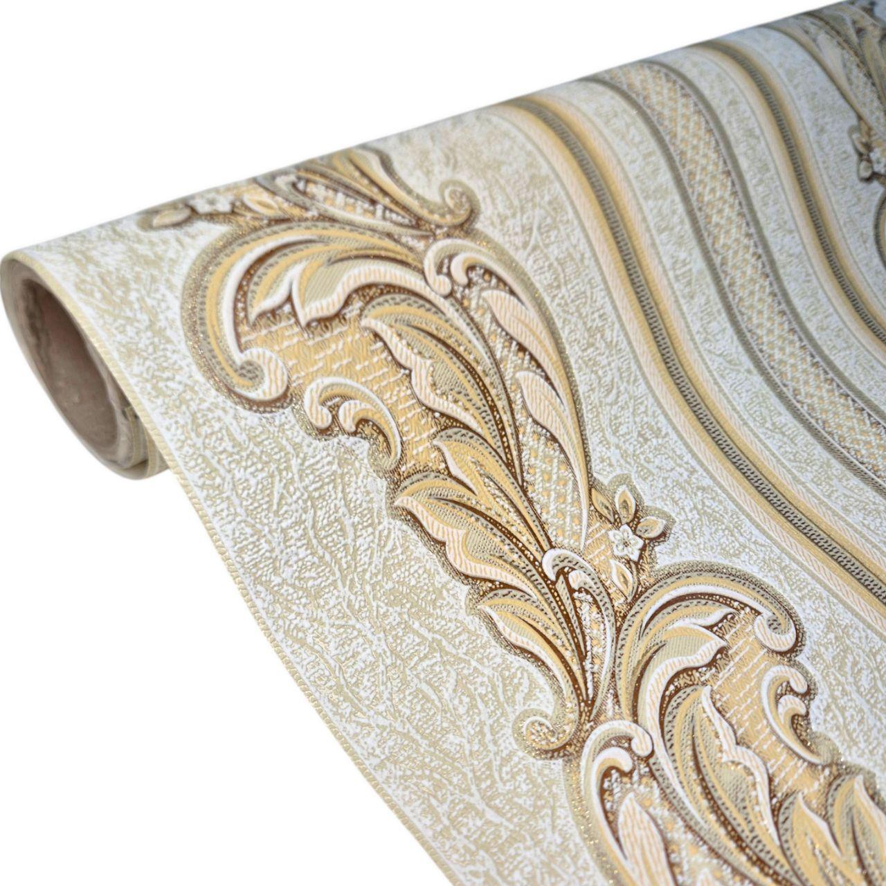 Обои виниловые на флизелиновой основе 3664-05 для спальни/гостиной/коридора 10,05x1,06 м Бежевый/Золотистый (2481483045) Обои виниловые на флизелиновой основе 3664-05 для спальни/гостиной/коридора 10,05x1,06 м Бежевый/Золотистый (2481483045)