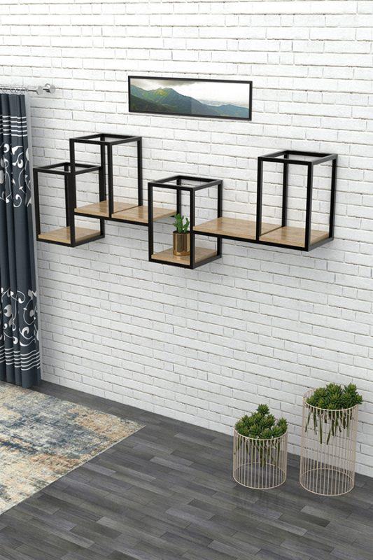 Полка настенная GRANTORG Альтера DSP-1064 Лофт Дуб Аппалачи (22791949)