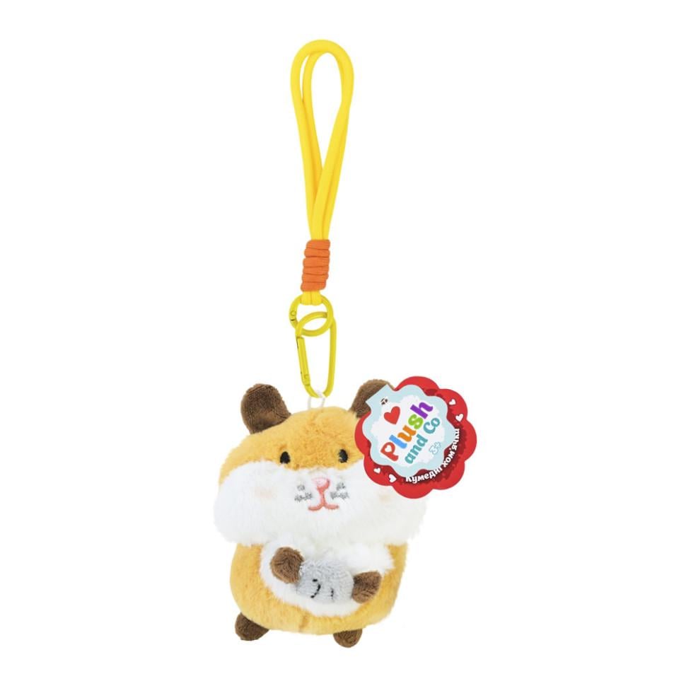 Мягкая игрушка-брелок Plush and Co Хомячок Коричневый (IY-189-Y-474)