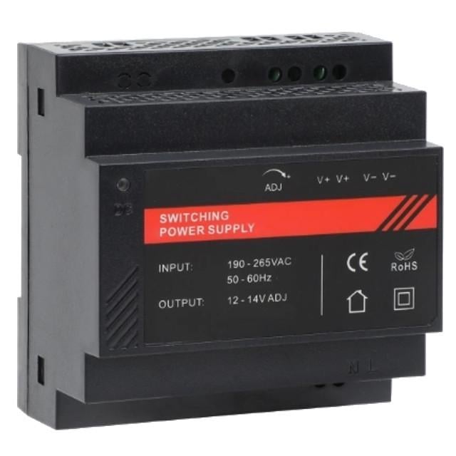 Блок живлення на DIN рейку DR12036-02B 12V/3A
