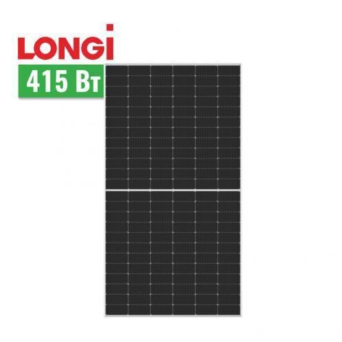 Батарея-панель солнечная Longi Solar LR5-54HIH-410M 415 монокристаллическая Черный (20383023) - фото 4