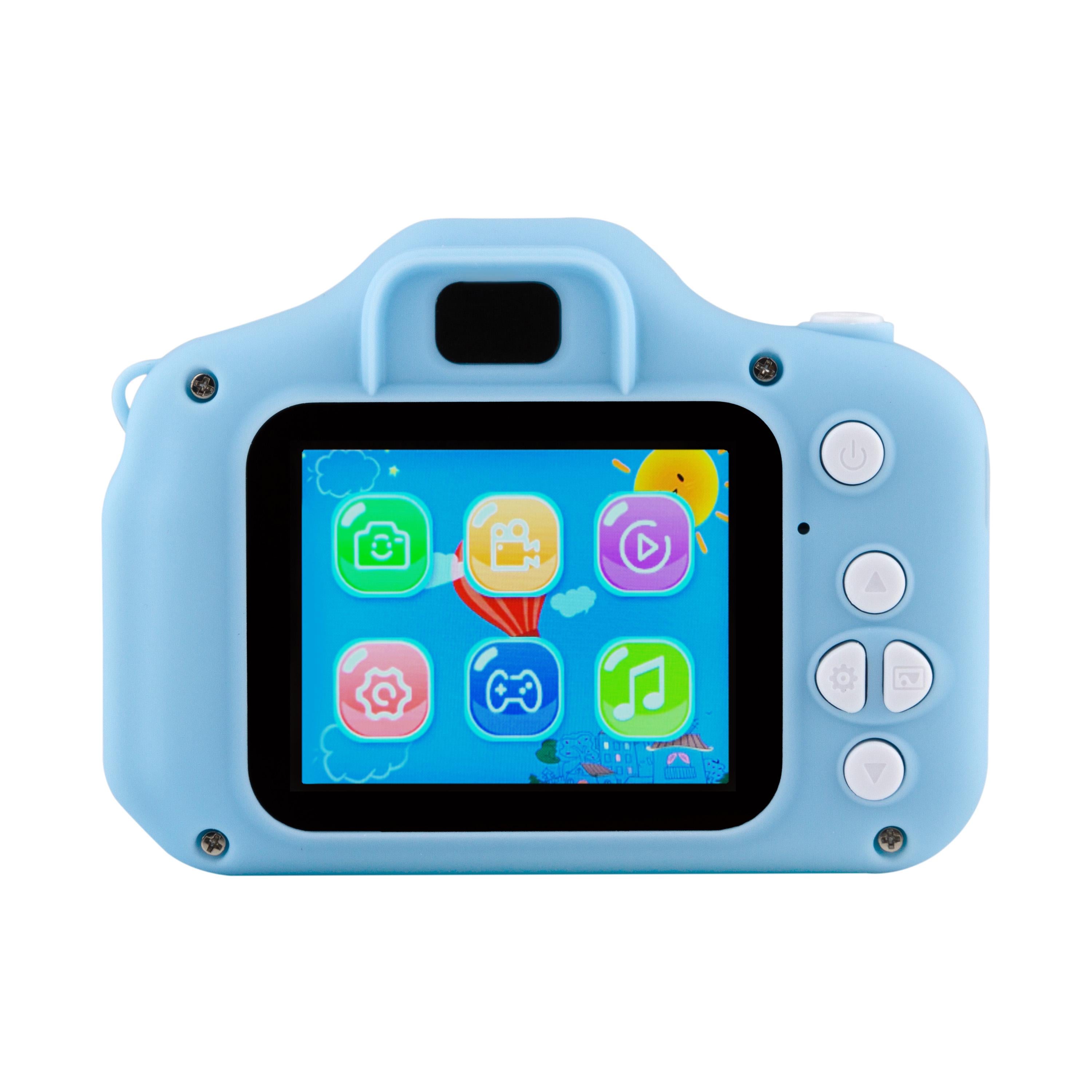 Цифровой детский фотоаппарат ATRIX TIKTOKER 6 20MP 1080p Blue (cdfatxtt6bl)