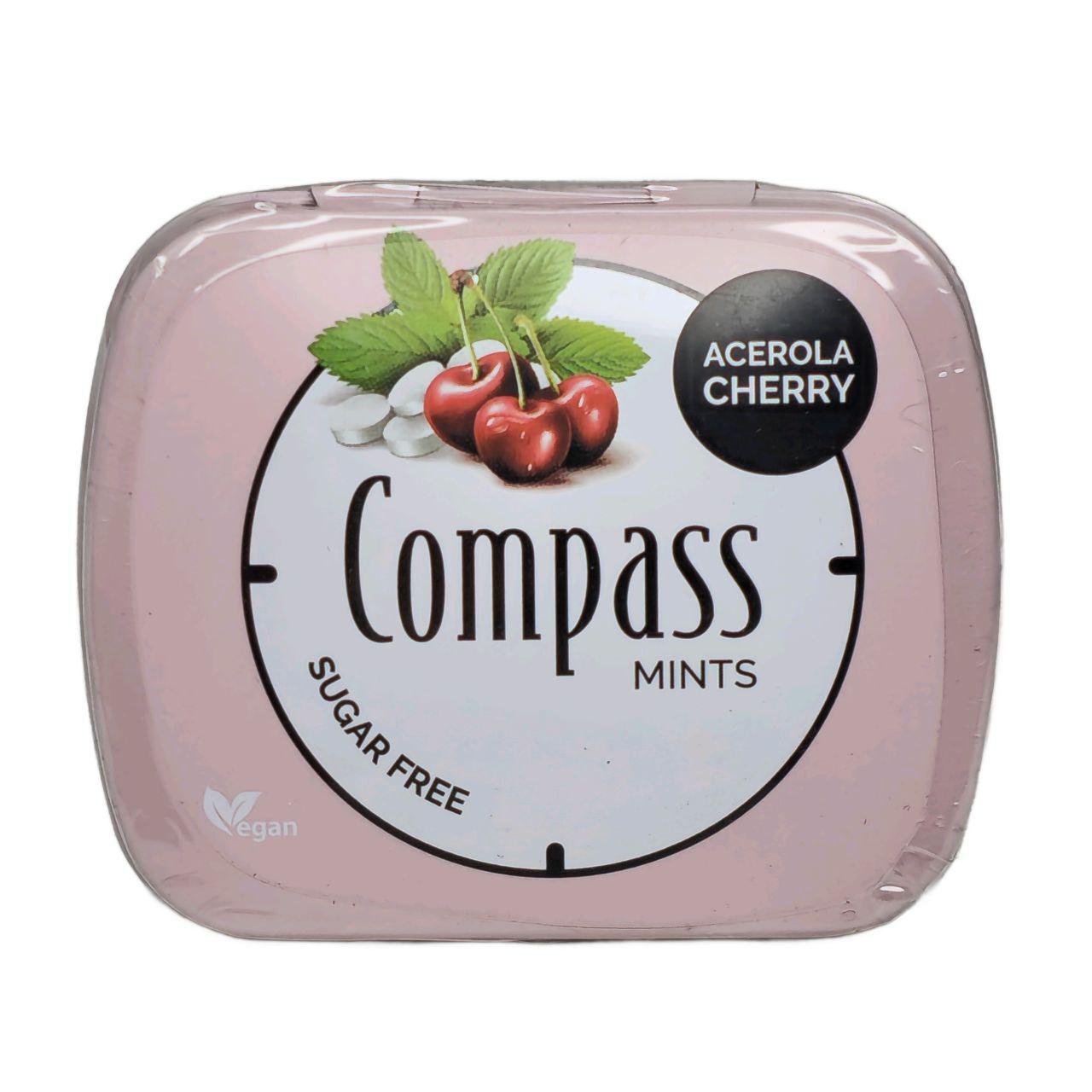 Леденцы Compass Acerola Cherry без сахара 14 г (27005)