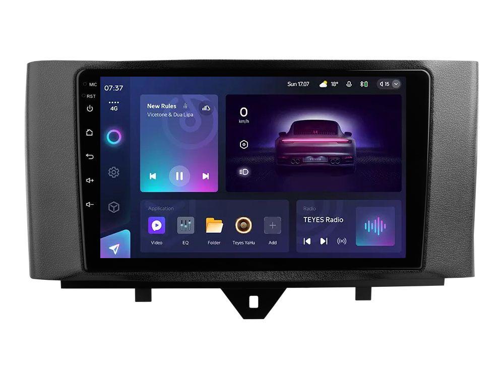Магнитола штатная Teyes CC3 2K 4/64 GB для Mercedes Benz Smart Fortwo 2 2010-2015 г. 9" (AR-70105)