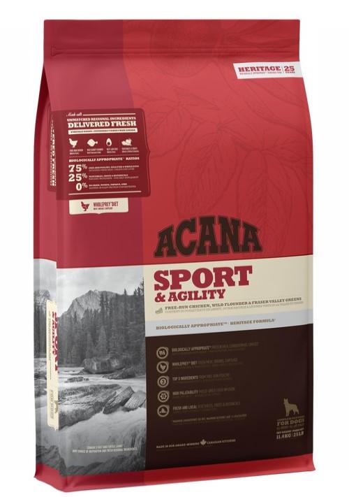 Сухий корм Acana Sport&Agility для активних та спортивних собак усіх порід 17 кг (a53017) (64992530174)