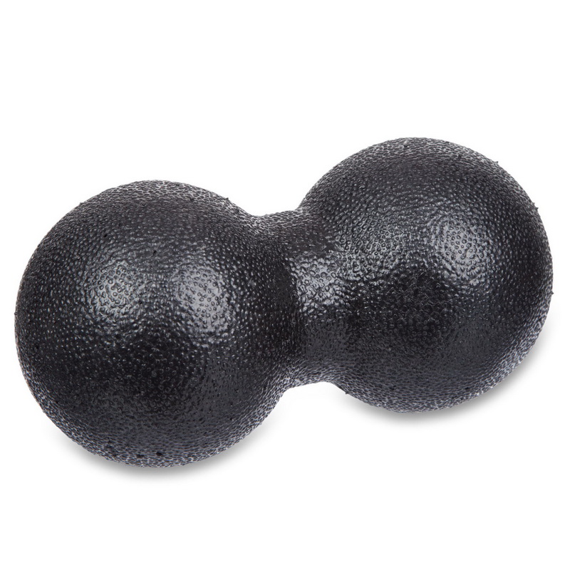 Массажер для спины DuoBall Rad Roller EPP 16х5 см Черно-желтый - фото 5