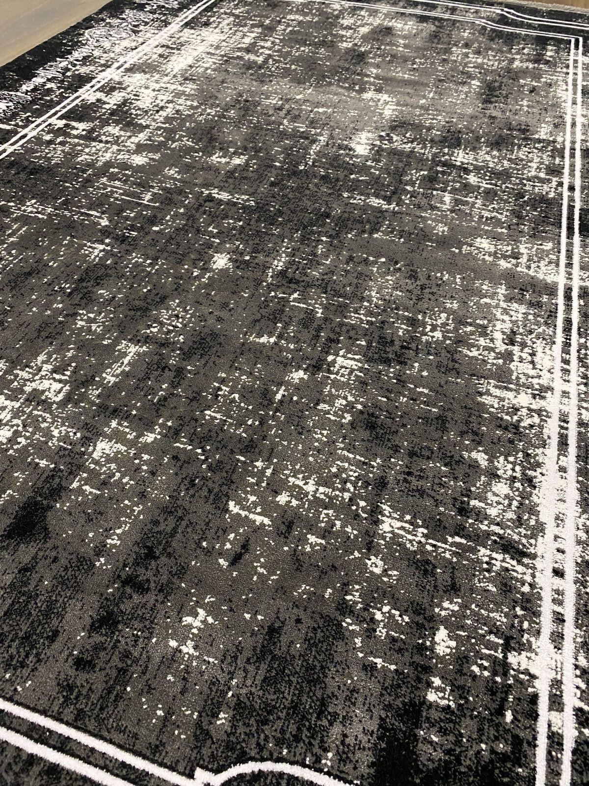 Ковер Monet Mt37B 1,2 х 1,8 м Black/White (5123-11) - фото 3