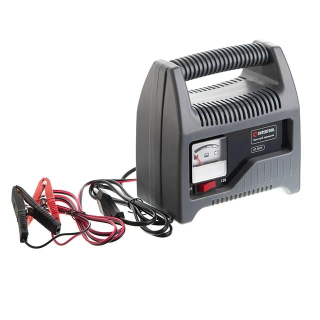 Пристрій зарядний для акумуляторів Intertool 6/12 В (AT-3014) - фото 3 Пристрій зарядний для акумуляторів Intertool 6/12 В (AT-3014) - фото 3