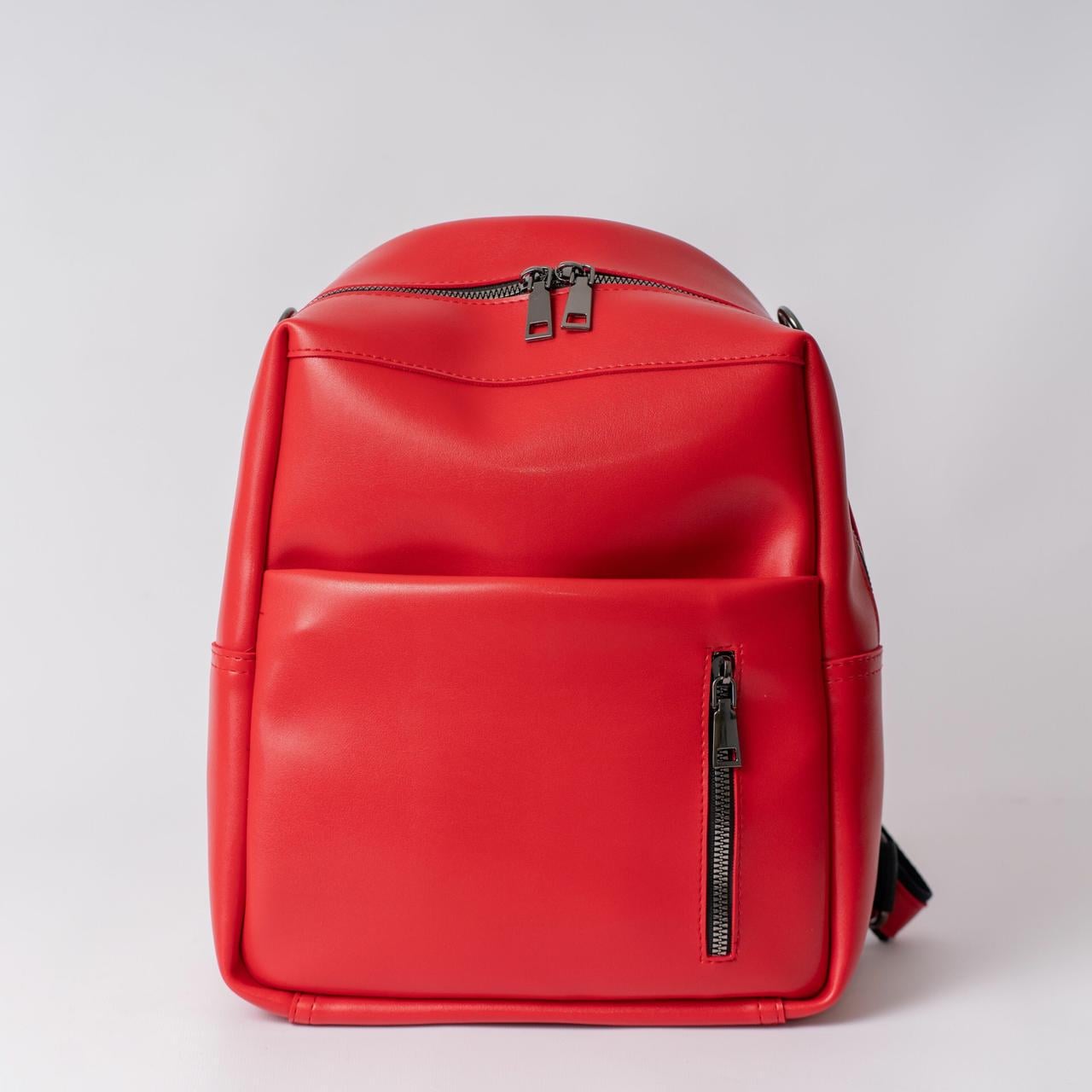 Рюкзак женский Next Level Bags из экокожи 25х10х29 Красный (01-4524)