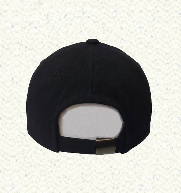Бейсболка із регулятором розміру коттон L Чорний (6834) - фото 3