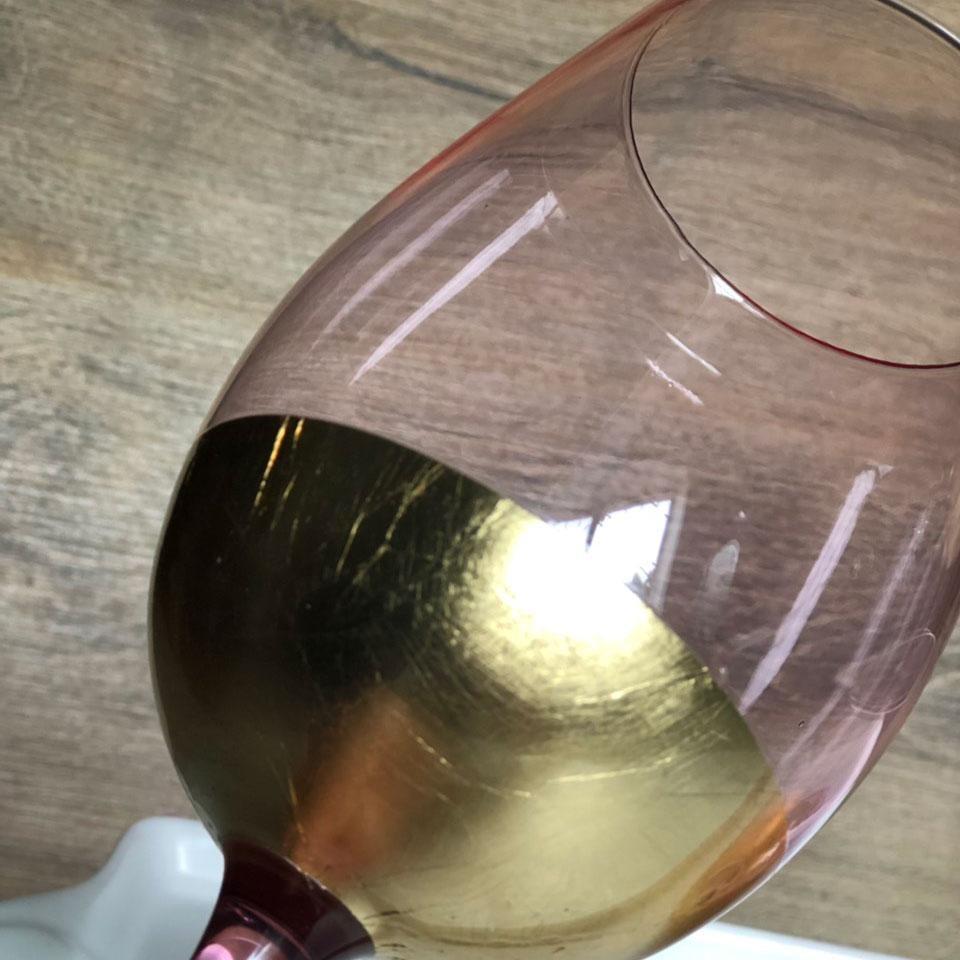 Келих для вина із золотим обідком 625 мл Рожеве золото (21-AT10240) - фото 7 Келих для вина із золотим обідком 625 мл Рожеве золото (21-AT10240) - фото 7