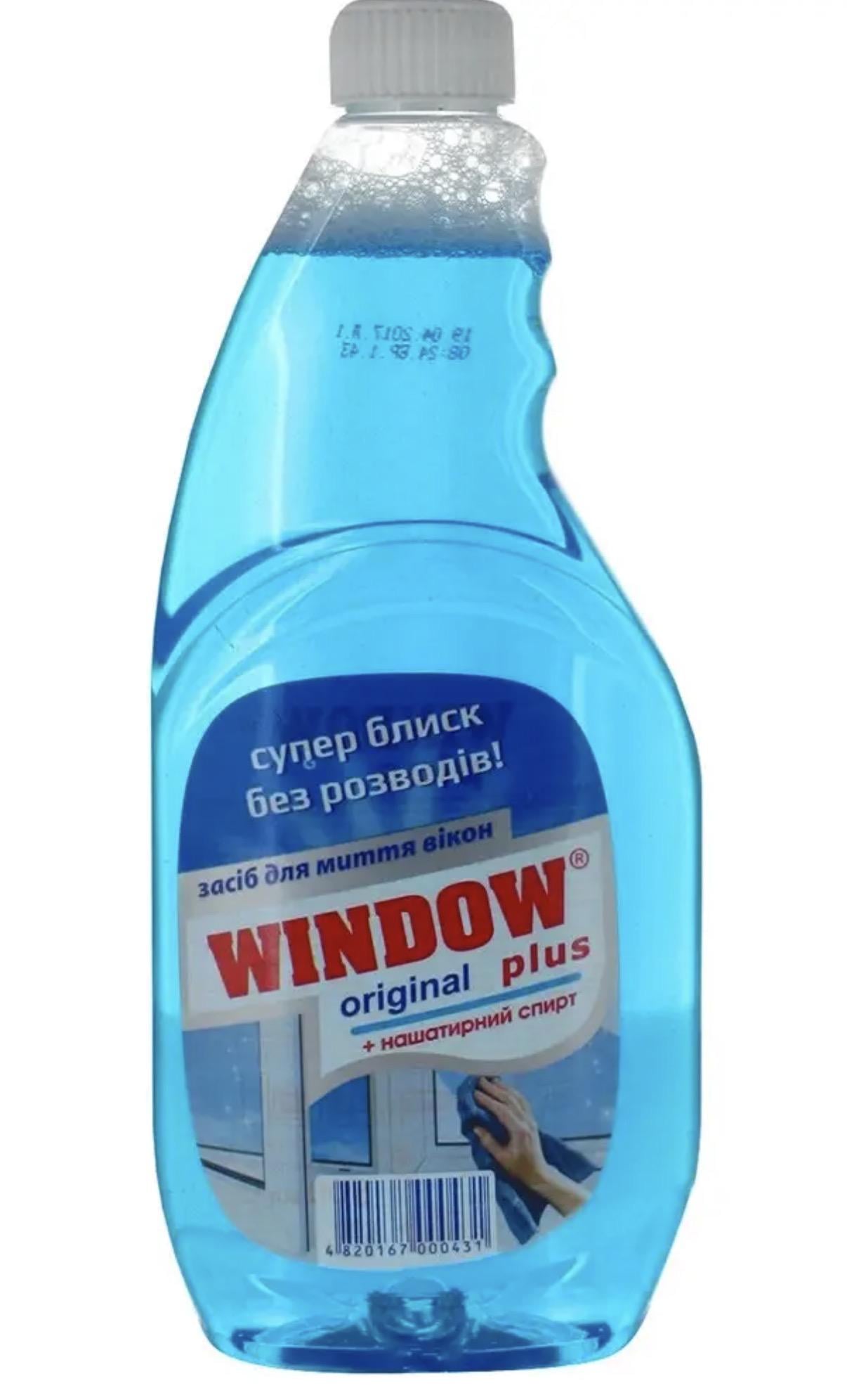 Средство для мойки окон Window запаска плоская 0,5л Синий (3002520384)